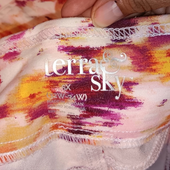 NWT!!! Terra & Sky PS 5XL Jeggings Skinny Mid-Rise Stretchy Colorful (C02) - Picture 7 of 7